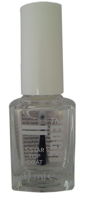 5 Star Top Coat Mani- Pedi - Vegan - 11ml - UK