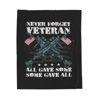 All Gave Some Eagle - Plush Blanket