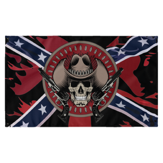 Rebel Soldier Dual Pistols - Sublimated Flag