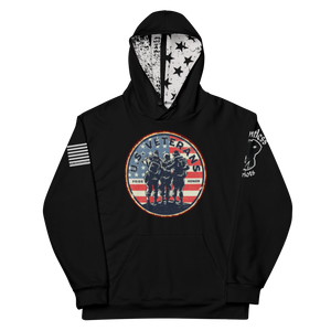 US Veterans Pride & Honor - Dye Sublimated Unisex Hoodie