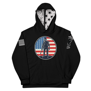American Soldier - Dye Sublimated Unisex Hoodie