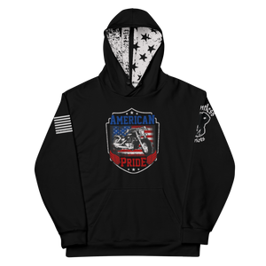 American Pride 2 - Dye Sublimated Unisex Hoodie