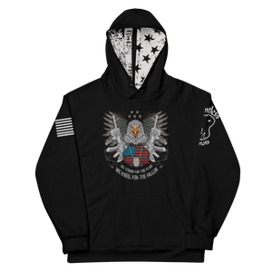We Stand For The Flag.....We Kneel For The Fallen 3 - Dye Sublimated Unisex Hoodie