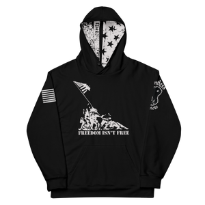 Freedom Isn't Free 3 - Dye Sublimated Unisex Hoodie Freedom Isn't Free 3 - Dye Sublimated Unisex Hoodie