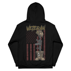 American Veteran - Dye Sublimated Unisex Hoodie