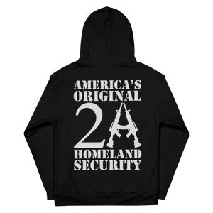 The 2nd Amendment: America's Original Homeland Security - Dye Sublimated Unisex Hoodie The 2nd Amendment: America's Original Homeland Security - Dye Sublimated Unisex Hoodie