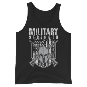 Military Strength - Unisex Tank Top Military Strength - Unisex Tank Top