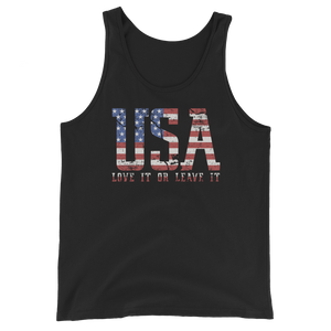 USA Love It Or Leave It - Unisex Tank Top USA Love It Or Leave It - Unisex Tank Top