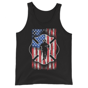 Red Line Series: Rush Towards Danger - Unisex Tank Top Red Line Series: Rush Towards Danger - Unisex Tank Top