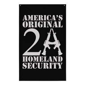 The 2nd Amendment: America's Original Homeland Security - Sublimated Flag The 2nd Amendment: America's Original Homeland Security - Sublimated Flag