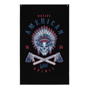 Native American Spirit 4 - Sublimated Flag Native American Spirit 4 - Sublimated Flag