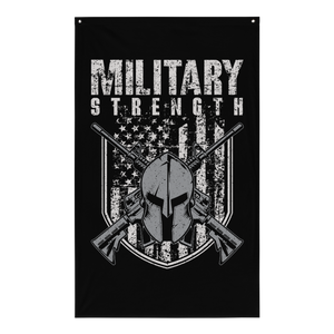 Military Strength - Sublimated Flag