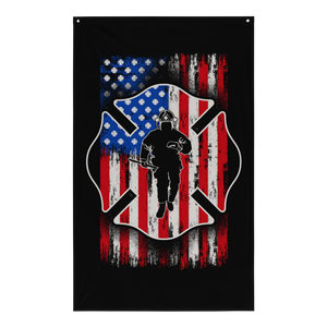 Red Line Series: Rush Towards Danger - Sublimated Flag Red Line Series: Rush Towards Danger - Sublimated Flag