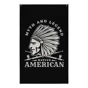 Native American Myth & Legend - Sublimated Flag Native American Myth & Legend - Sublimated Flag