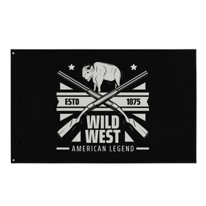 Wild West American Legend - Sublimated Flag Wild West American Legend - Sublimated Flag