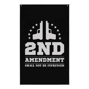 The 2nd Amendment Shall Not Be Infringed - Sublimated Flag The 2nd Amendment Shall Not Be Infringed - Sublimated Flag