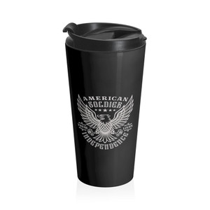 American Soldier 4 - Stainless Steel Travel Mug American Soldier 4 - Stainless Steel Travel Mug