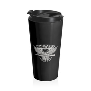 Was Born To Be In The American Military - Stainless Steel Travel Mug Was Born To Be In The American Military - Stainless Steel Travel Mug