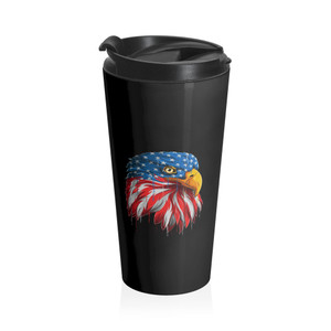 American Eagle Spirit - Stainless Steel Travel Mug American Eagle Spirit - Stainless Steel Travel Mug