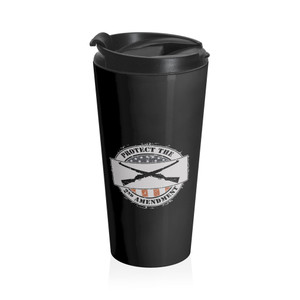 Protect The 2nd Amendment 2 - Stainless Steel Travel Mug Protect The 2nd Amendment 2 - Stainless Steel Travel Mug