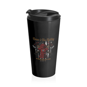Red Line Series: Do What Has To Be Done - Stainless Steel Travel Mug Red Line Series: Do What Has To Be Done - Stainless Steel Travel Mug