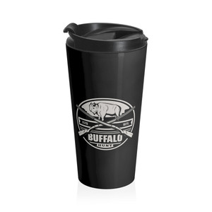 Buffalo Hunt - Stainless Steel Travel Mug Buffalo Hunt - Stainless Steel Travel Mug
