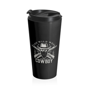 American Cowboy 2 - Stainless Steel Travel Mug American Cowboy 2 - Stainless Steel Travel Mug