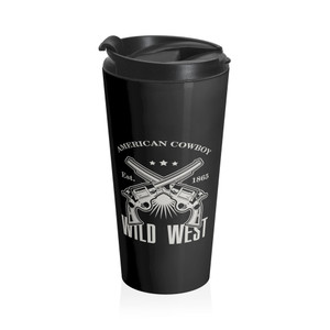 American Cowboy - Stainless Steel Travel Mug American Cowboy - Stainless Steel Travel Mug
