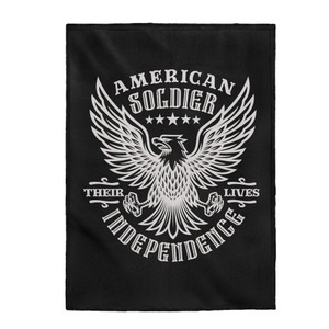 American Soldier 3 - Plush Blanket American Soldier 3 - Plush Blanket