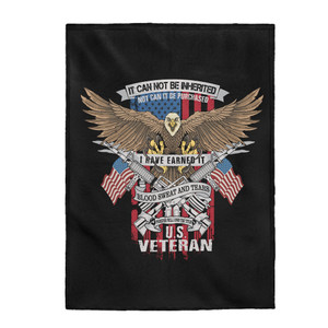 It Can Not Be Inherited - Plush Blanket  It Can Not Be Inherited - Plush Blanket
