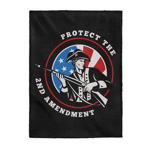 Protect The 2nd Amendment - Plush Blanket Protect The 2nd Amendment - Plush Blanket