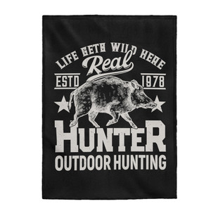 Outdoor Hunting 2 - Plush Blanket Outdoor Hunting 2 - Plush Blanket