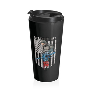 Happy Memorial Day - Stainless Steel Travel Mug Happy Memorial Day - Stainless Steel Travel Mug