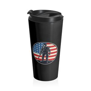 American Soldier - Stainless Steel Travel Mug American Soldier - Stainless Steel Travel Mug