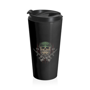1955 Korean War Dedication - Stainless Steel Travel Mug 1955 Korean War Dedication - Stainless Steel Travel Mug