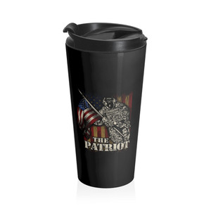 The American Patriot - Stainless Steel Travel Mug The American Patriot - Stainless Steel Travel Mug
