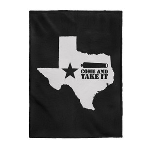 Texas Series: Come & Take It - Plush Blanket Texas Series: Come & Take It - Plush Blanket