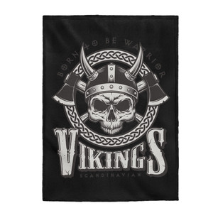Vikings 5 - Plush Blanket Vikings 5 - Plush Blanket