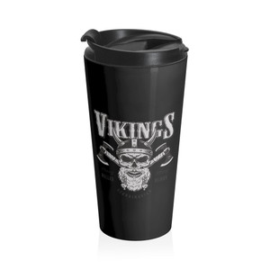 Vikings 3 - Stainless Steel Travel Mug Vikings 3 - Stainless Steel Travel Mug