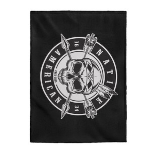 Native American Spirit 3 - Plush Blanket Native American Spirit 3 - Plush Blanket