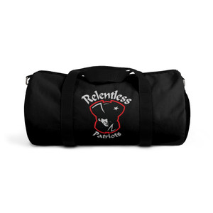 Official Relentless Patriots 2 - Official Logo Duffel Bag Official Relentless Patriots 2 - Official Logo Duffel Bag