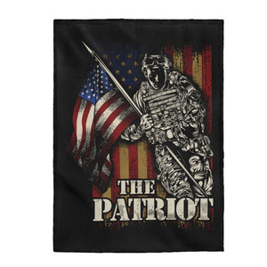 The American Patriot - Plush Blanket The American Patriot - Plush Blanket