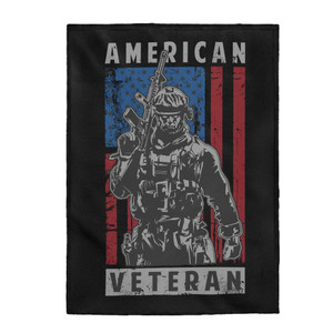 American Veteran 6 - Plush Blanket American Veteran 6 - Plush Blanket