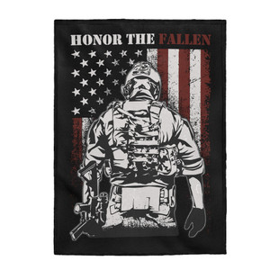 Honor The Fallen - Plush Blanket Honor The Fallen - Plush Blanket