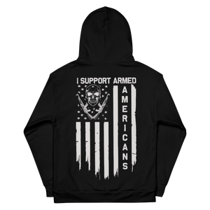 I Support Armed Americans - Dye Sublimated Unisex Hoodie
