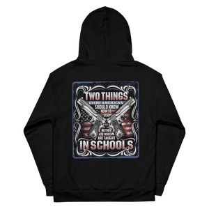 Two Things Every American Should Know - Dye Sublimated Unisex Hoodie Two Things Every American Should Know - Dye Sublimated Unisex Hoodie
