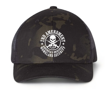 The 2nd Amendment: America's Original Homeland Security 2 - Black Multicam Snapback Cap The 2nd Amendment: America's Original Homeland Security 2 - Black Multicam Snapback Cap