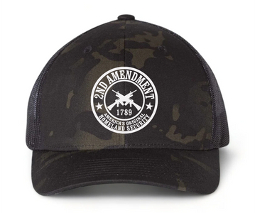 The 2nd Amendment: America's Original Homeland Security 3 - Black Multicam Snapback Cap The 2nd Amendment: America's Original Homeland Security 3 - Black Multicam Snapback Cap