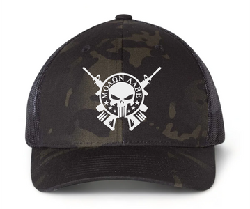 Molon Labe Punisher - Black Multicam Snapback Cap Molon Labe Punisher - Black Multicam Snapback Cap