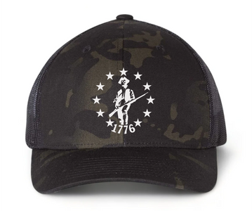 1776 - Black Multicam Snapback Cap 1776 - Black Multicam Snapback Cap